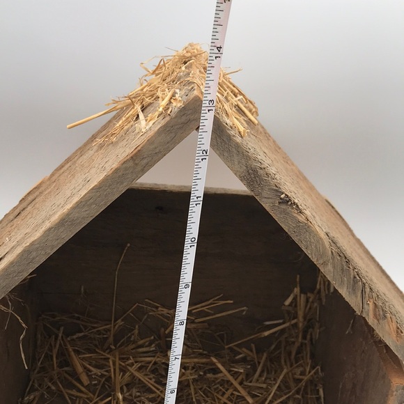 Rams Horn Wools Handmade & Signed Felted Wool 13 pc Nativity w/ Wooden Crèche - Picture 9 of 11